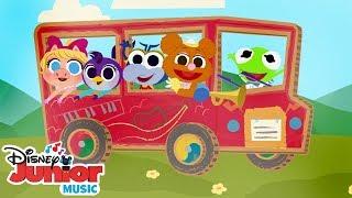 The Wheels on the Bus  |  Disney Junior Music Nursery Rhymes | Disney Junior