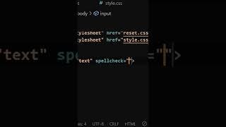 ПРОВЕРКА ОРФОГРАФИИ В ИНПУТЕ #html #css #js #javascript