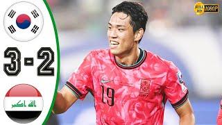 South Korea vs Iraq 3-2 Highlights & All Goals | AFC World Cup Qualifiers 2026 HD