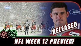 Daniel Jones Released & Browns Upset Steelers: NFL Week 12 Preview