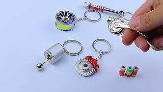 Creative Car Auto Part Model keychain