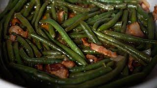 Brown Sugar & Bacon Green Beans | Coop Can Cook