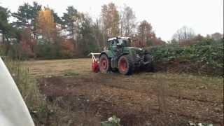 Forstmulchen 2013 mit Fendt Vario 936 und Forstmulcher