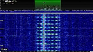 UNID buzzing on multiple frequencies