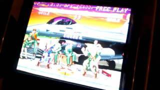 Guile vs Guile CPU - Street Fighter II Hyper Fighting (Arcade pcb)