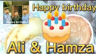 Birthday in Ali Hamza  or cooking with Abdullah inam official 