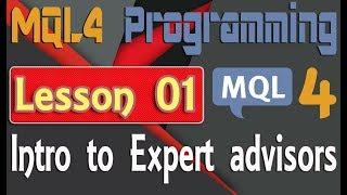 Mql4 Programming tutorial 01   introduction to Expert advisors