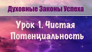 1. Чистая Потенциальность. Духовные законы успеха. Бесплатный онлайн курс