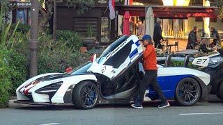 Raul Marchisio "Le Professeur" Rally Driver Driving his Limited Edition McLaren Senna in Monaco!!