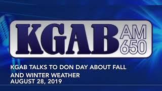 KGAB Radio in Cheyenne Talks to Don Day About Fall & Winter Weather