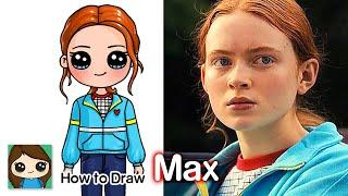 How to Draw Max | Stranger Things 4