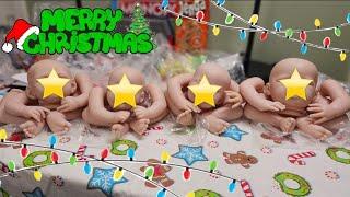 Box opening of 4 MYSTERY reborn doll kits| nlovewithreborns2011