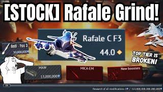 [STOCK] Rafale is... TERRIBLE?!| Fra*ce Top Tier Experience!(This game is BROKEN!)