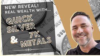 Massive Reveal of Valuable Silver Coins - 7K Metals Review and QuickSilver Review