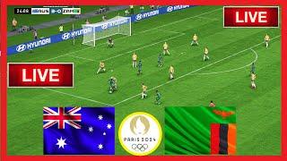  AUSTRALIA x ZAMBIA LIVE  OLYMPIC GAMES TOURNAMENT WOMEN 2024  Watch the Full Match LIVE TODAY