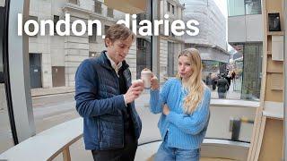 London Diaries | getting ready to travel, seeing friends & life dating a finance bro