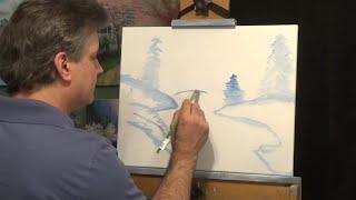 Create stunning oil paintings like Bob Ross with this canvas prep