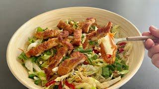 GET RID OF YOUR BELLY FAT WITH THIS SALAD️Salad Recipe/Salad Types
