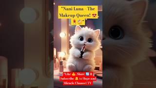 "Nani Luna - The Makeup Queen!  | A Viral Cat Story!"#foryou #shorts