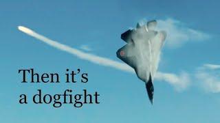 F-14 Vs SU-57 Dogfight (Top Gun: Maverick)