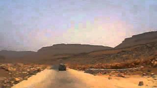 Dash cam video of Tergit Oasis to  Atar (Mauritania) - part 1