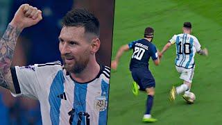 Lionel Messi vs Croatia | UHD 4K World Cup 2022 - English Commentary