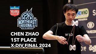 Chen Zhao — X Final 4A — 1st Place — 2024 Northeast Regional Yo Yo Contest