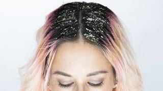 Glitter Roots Hair Tutorial | POPSUGAR Beauty Junkie