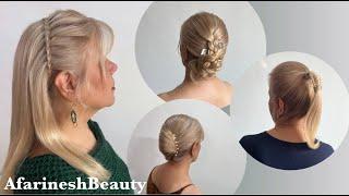 A collection of the most beautiful and technical hairstyles for short, medium and long hair types*