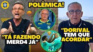 NETO E GALVÃO BUENO FICAM LOUC0S COM DECISÃO DE DORIVAL NA SELEÇÃO BRASILEIRA!!