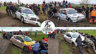 Rallye des Routes du Nord 2024 CRASHES & DIFFICULT CONDITIONS [HD]