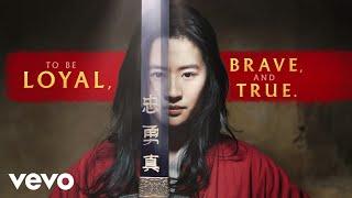 Christina Aguilera - Loyal Brave True (From "Mulan"/Official Lyric Video)