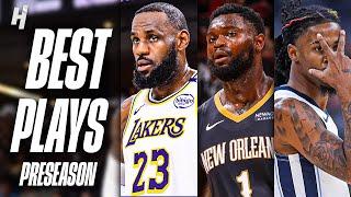 BEST Plays & Highlights of the 2024 NBA Preseason 