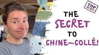 The Secret to Chine-collé in Collagraphs... (and some cool designs)