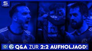 HSV - Schalke 2:2 | Wendepunkt? Starke 2. Halbzeit? Wird Baumgart Thema? | S04 Q&A zum Spieltag