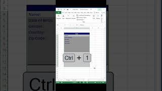 Excel Trick: A Trick You Will Love!! #excel