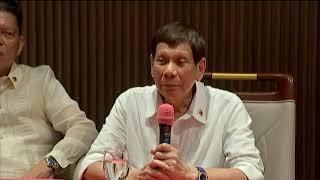 LIVE | Former President Rodrigo Duterte holds press briefing