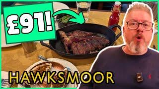 I Review an EXPENSIVE £90 STEAK at HAWKSMOOR!