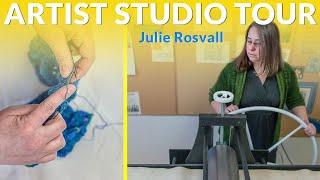 ARTIST STUDIO TOUR: Julie Rosvall