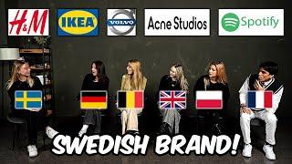 Europeans are shocked by the Swedish brand Pronunciation differences