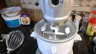 Hobart N50 N-50 and the KitchenAid KICA0WH ICE Cream Attachment Fitting