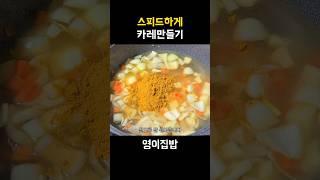 채소만 들어가도 정말 맛있는 카레만들기 #채소카레 #저녁메뉴 #집밥브이로그 #간단요리