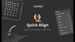 Align & Distribute Layers in Photoshop with Quick Align