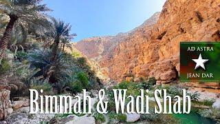 Bimmah Sinkhole & Wadi Shab, Oman, January 4, 2023 | Two of Oman's most adorable sights!