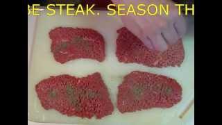 HOW TO COOK CUBE STEAKS (E-Z MEAL!!)