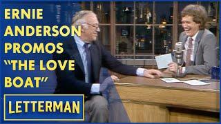 Ernie Anderson Promos "The Love Boat," "Roots" and Dave's Show | Letterman