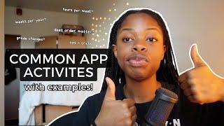 Tips for the common app activities section  *what they're looking for*