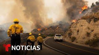 Incendios forestales de California queman miles de acres y obligan evacuaciones | Noticias Telemundo