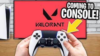 Playing Valorant on CONSOLE at a Secret Riot Event