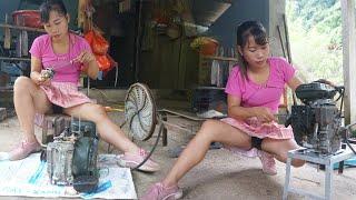 Mechanic Girl - Repairing the Neighbor's Broken Motor, Helping the Farmers